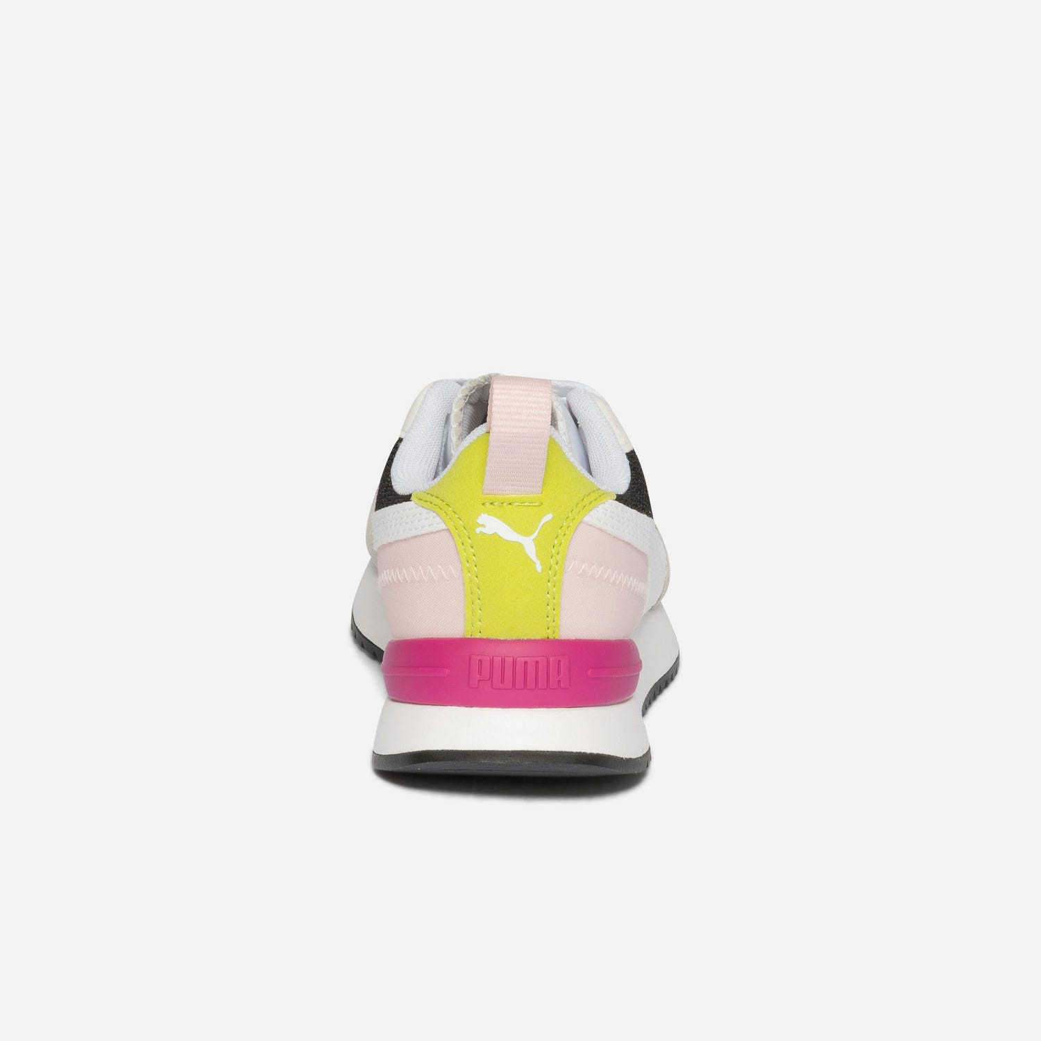 Tennis PUMA grise, noire, blanche et rose