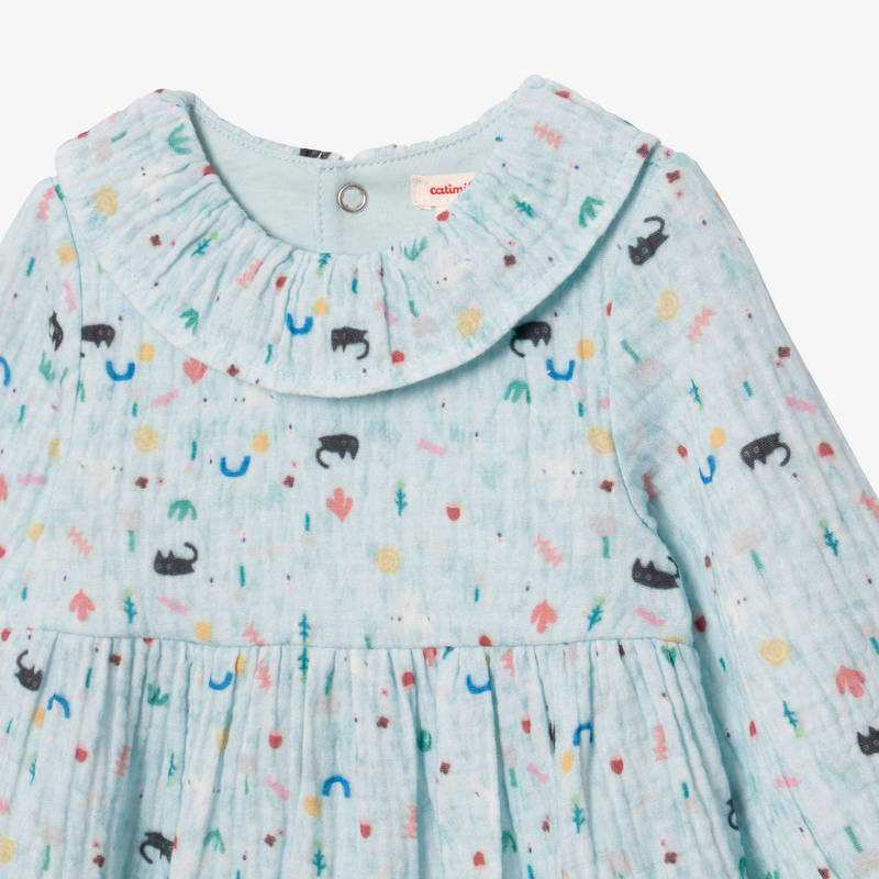 Combi courte bébé fille imprimée Catimini