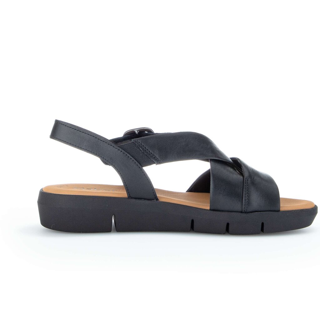 Gabor fashion Plateau Sandale schwarz