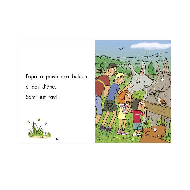 Livre Sami et Julie Début de CP 5 Animaux - Hachette Education