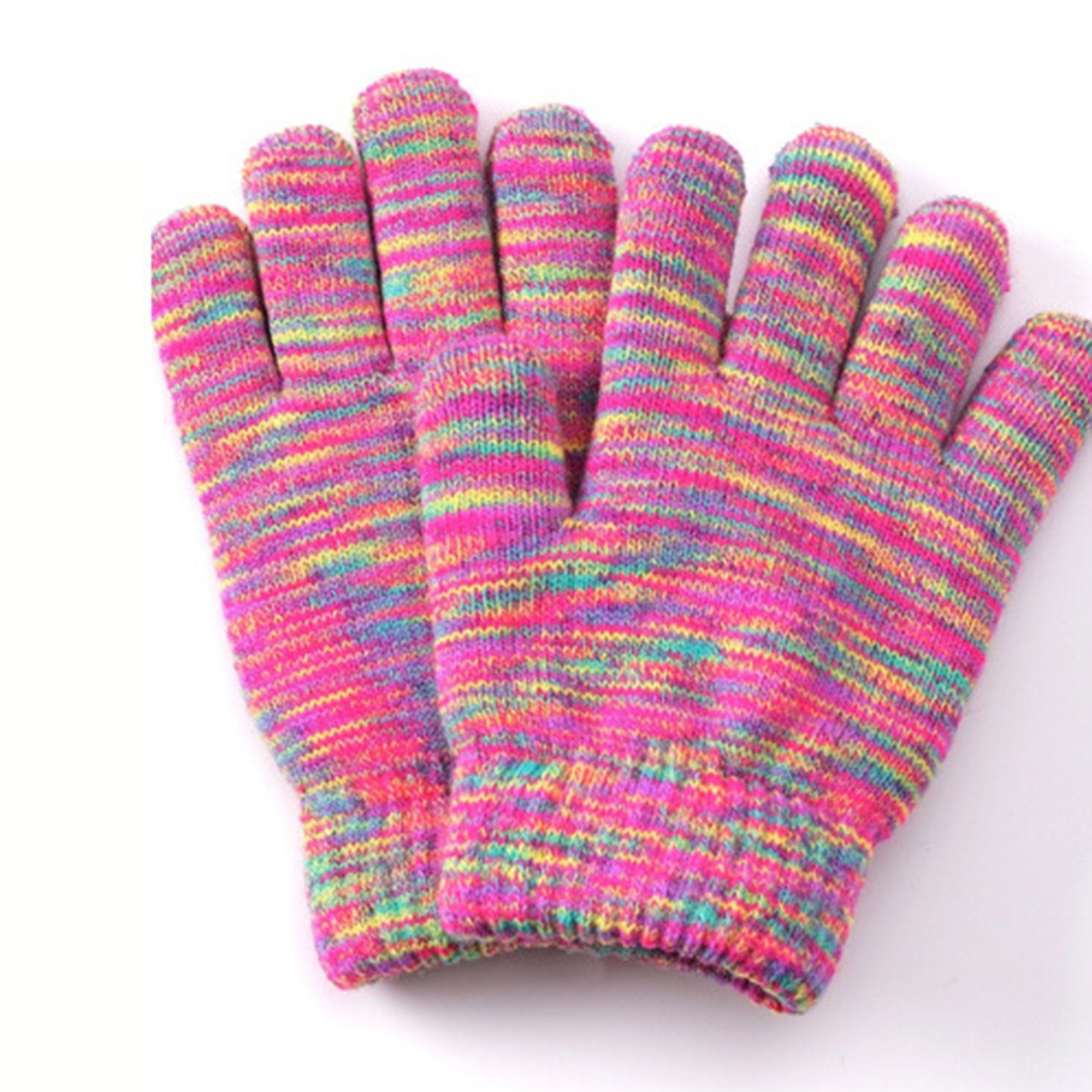 Rutaqian Mütze & Schal 3in1 Kinder Wintermütze Schal Handschuhe Set Wintermütze Beanie Hut Handschuhe Schal Set für Kinder 3-10 Jahre