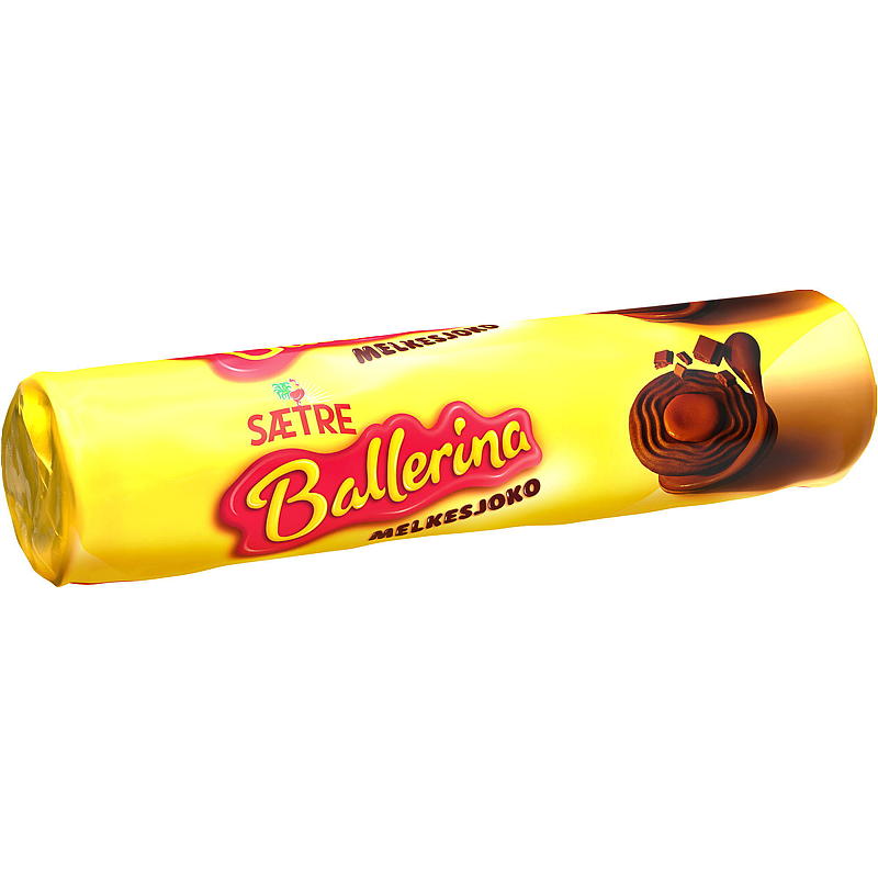 Sætre Ballerina 205 g Melkesjokolade