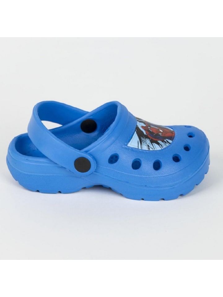 Spiderman Spiderman Badeschuhe Rutschfeste Clogs für den Sommer in Blau günstig kaufen