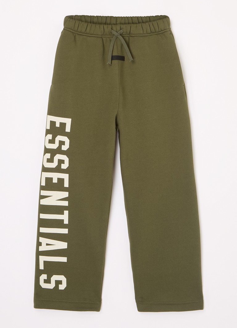 Fear of God Essentials - Väljät collegehousut logopainatuksella