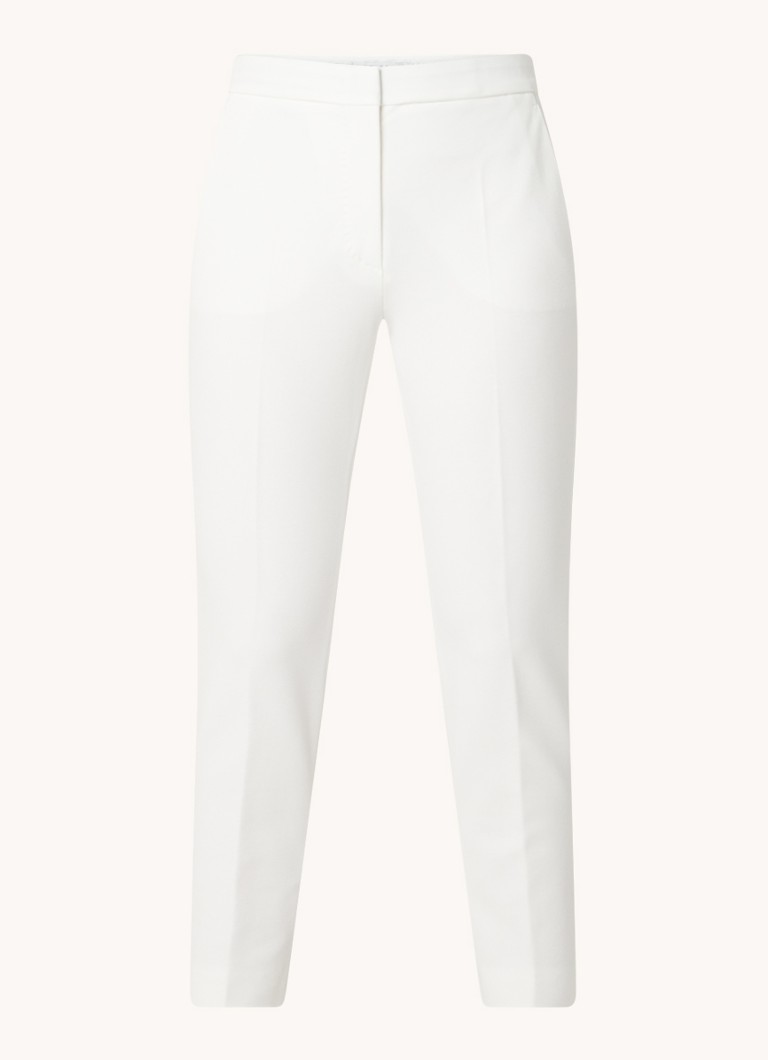 Pantaloni tricotați MaxMara Pegno cu talie înaltă și croială mulată