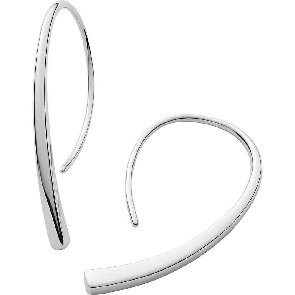 Skagen Créoles Acier inoxydable Boucles d'oreilles
