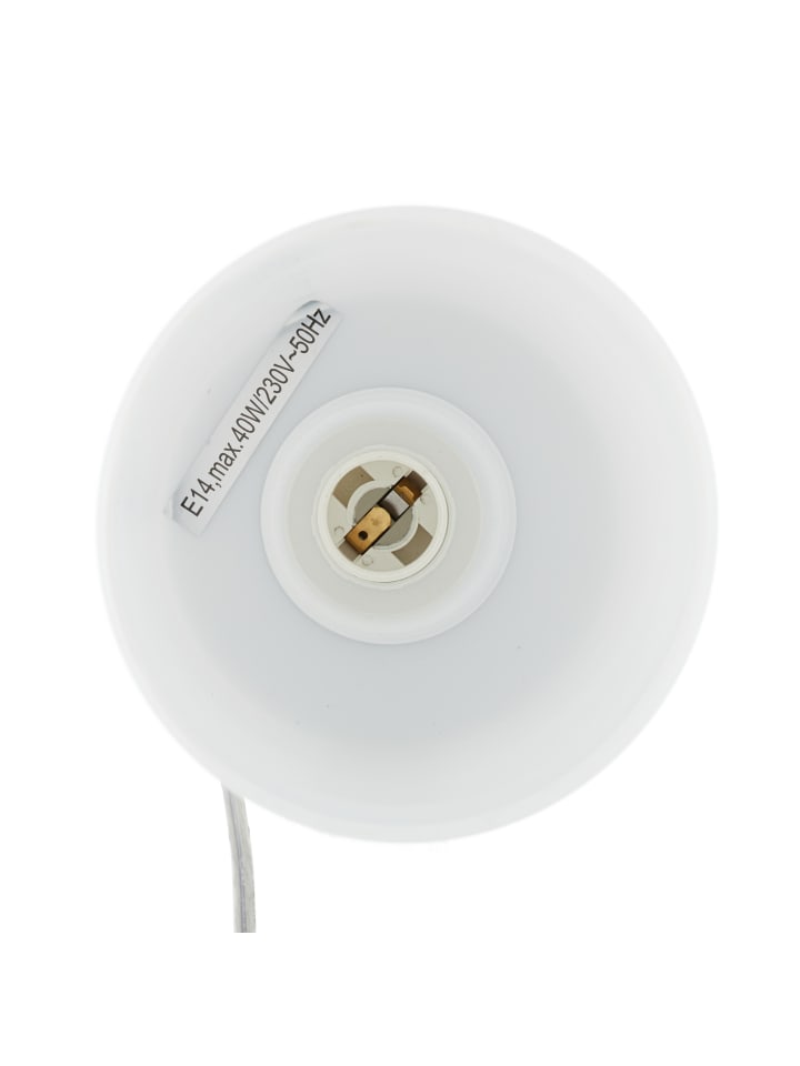 relaxdays Nachttischlampe dimmbar in Weiß - (H)29 x Ø 11 cm günstig kaufen onesize