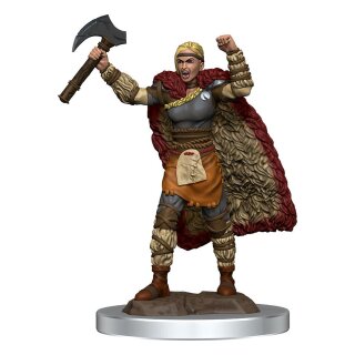 D&D Icons of the Realms Premium Miniatur vorbemalt Female Human Barbarian