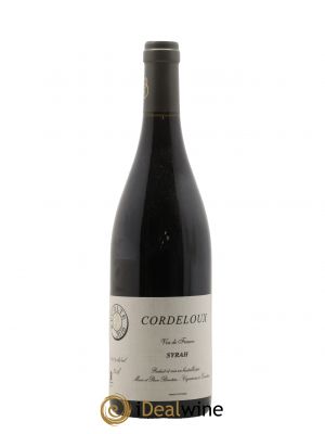 Vin de France Syrah Cordeloux Marie et Pierre Bénetière (Domaine)  2016 - Lot de 1 Bouteille