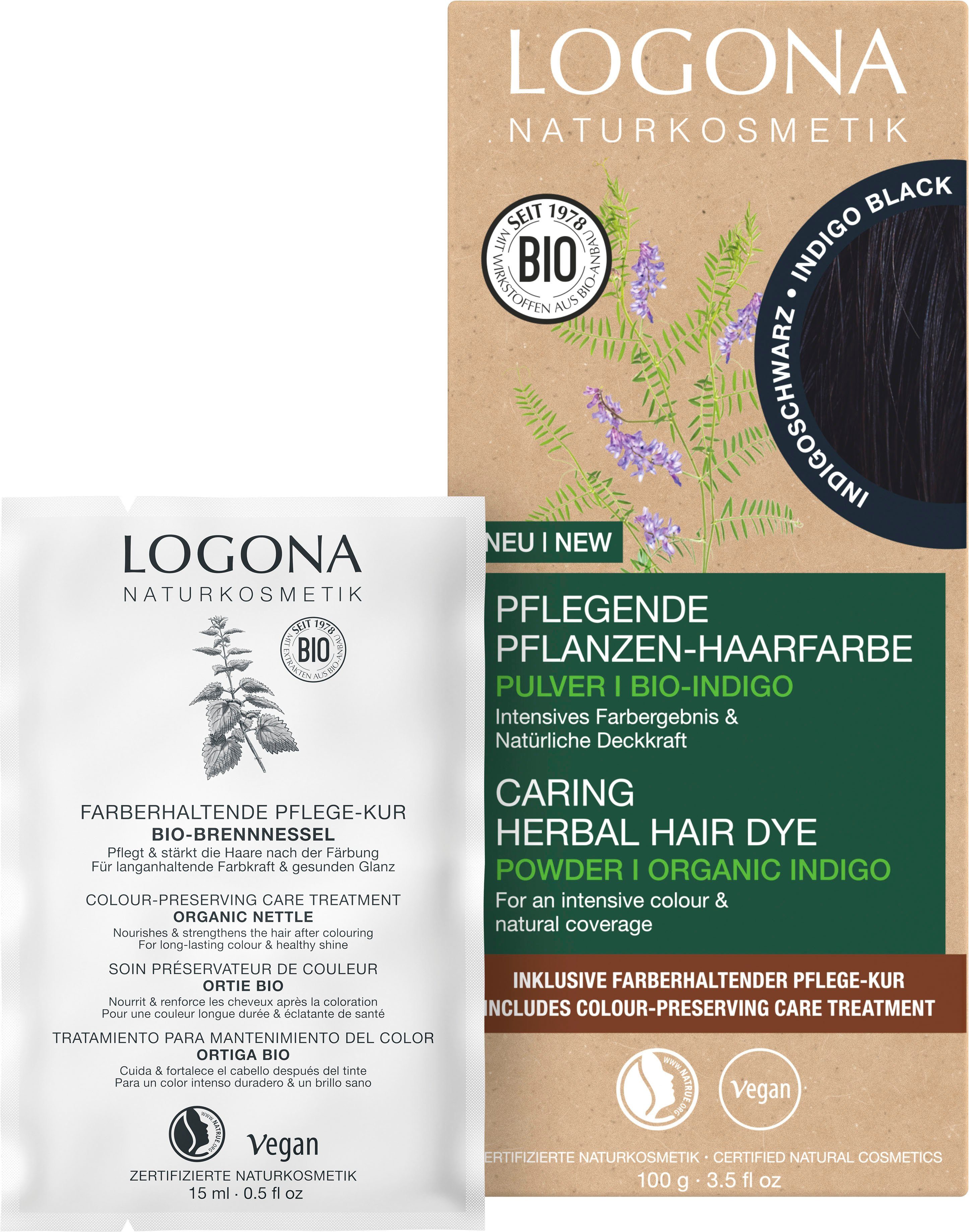 LOGONA Haarfarbe Pflanzen-Haarfarbe Pulver