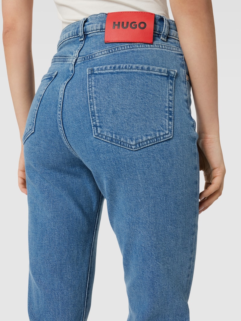 High Waist Jeans Stretch-Anteil in jeans