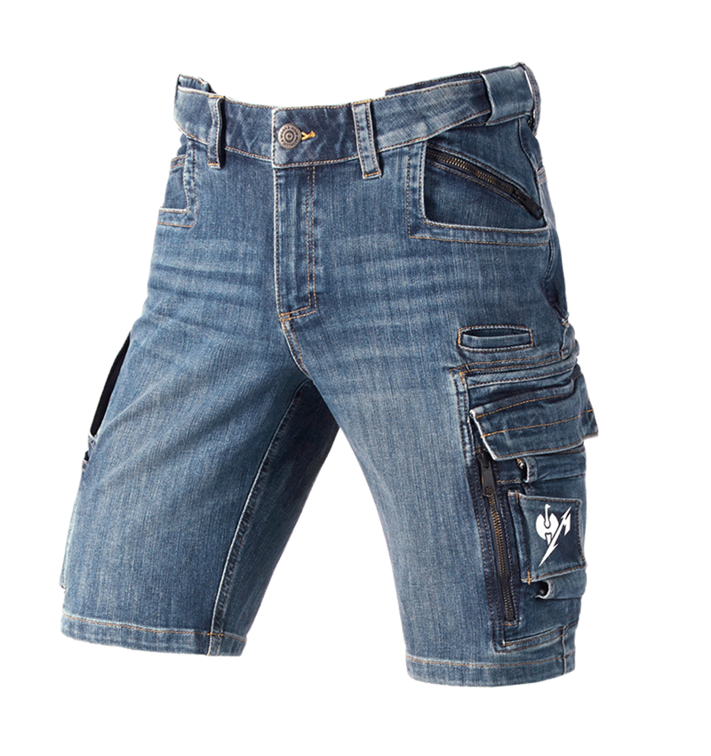 Metallica denim shorts