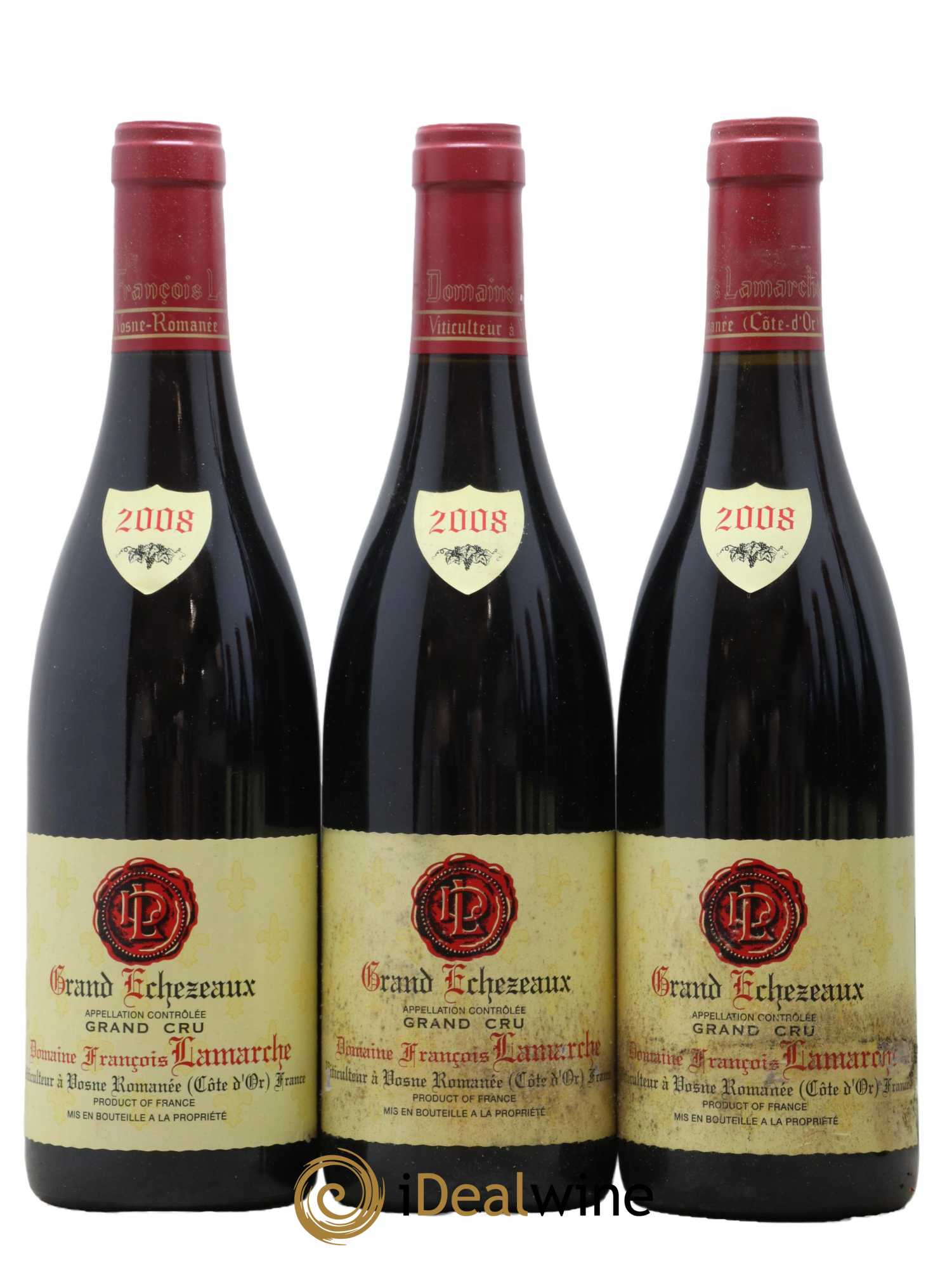 Grands-Echezeaux Grand Cru Lamarche (Domaine)  2008 - Lot de 12 Bouteilles