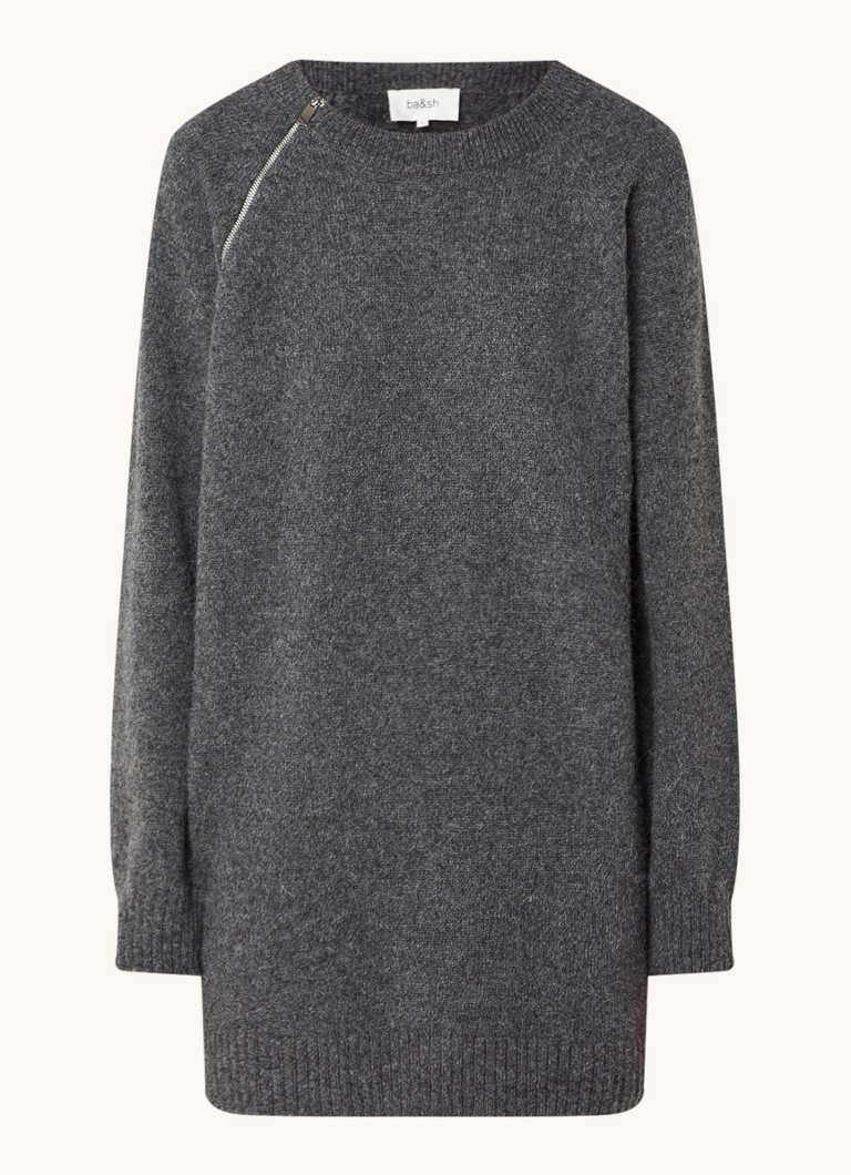 Rochie scurtă tricotată Dalede din lână fină de la ba&sh