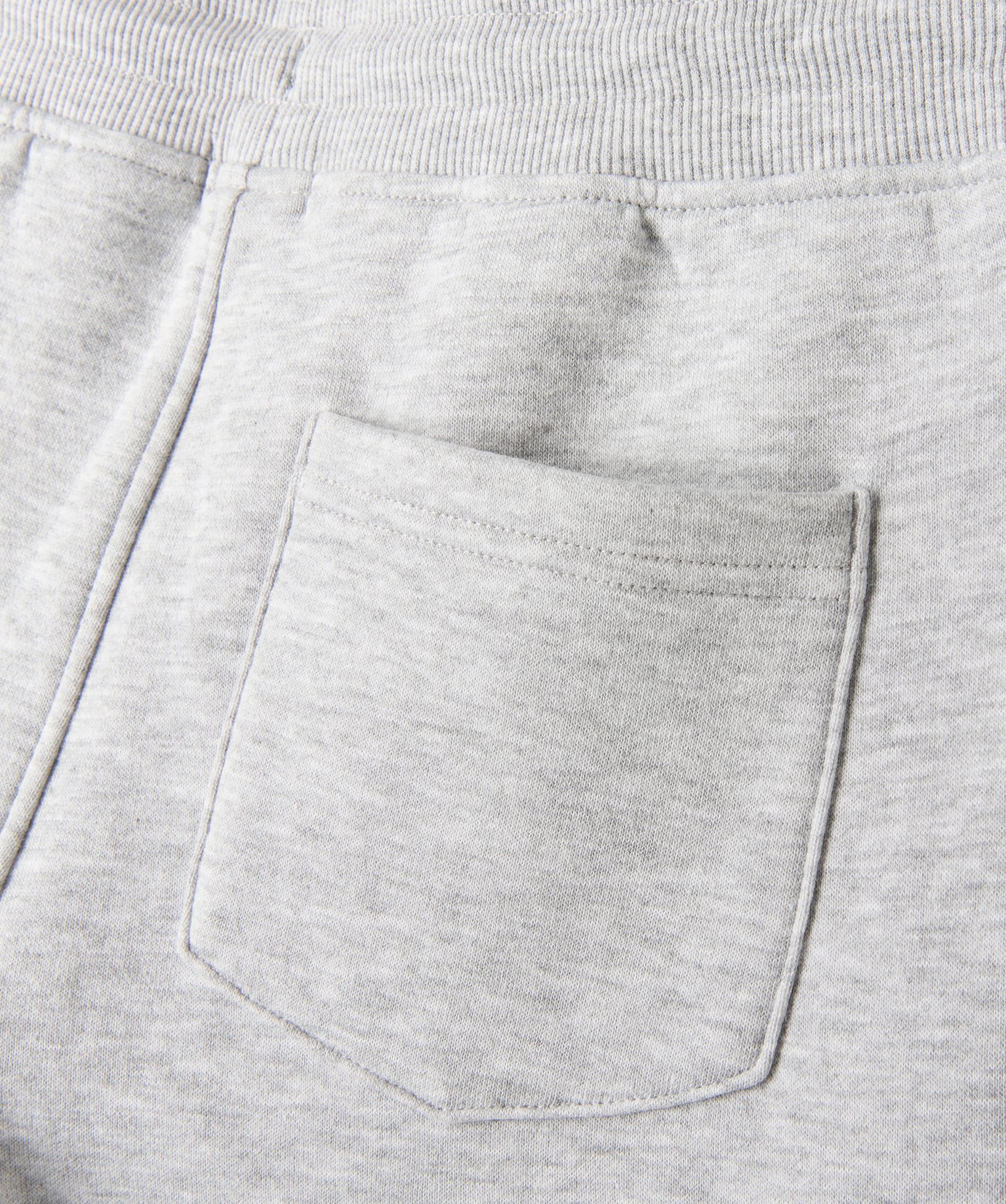 Bermuda en maille molletonnée avec ceinture ajustable Garçon gris | GEMO