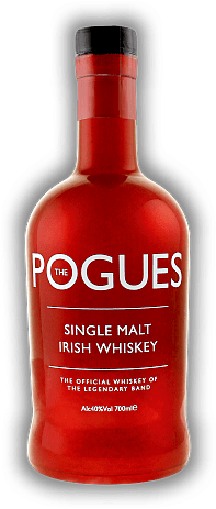The Pogues Red Edition Official Irish Malt Whiskey The Pogues Red Edition Official Irish Malt Whiskey Ein außergewöhnlich sanfter Irisher Single Malt Whiskey. 0,7	 Liter - Vol 40%