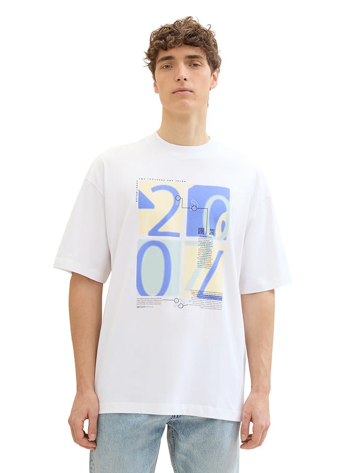 Tom Tailor Shirt in Weiß günstig kaufen