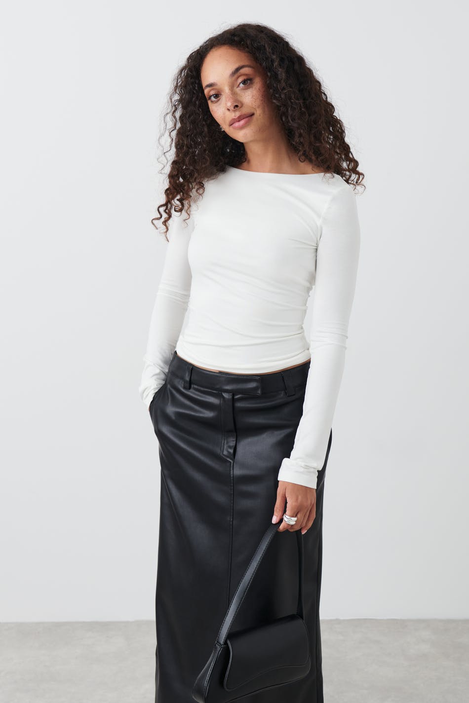 Soft touch ls low back top