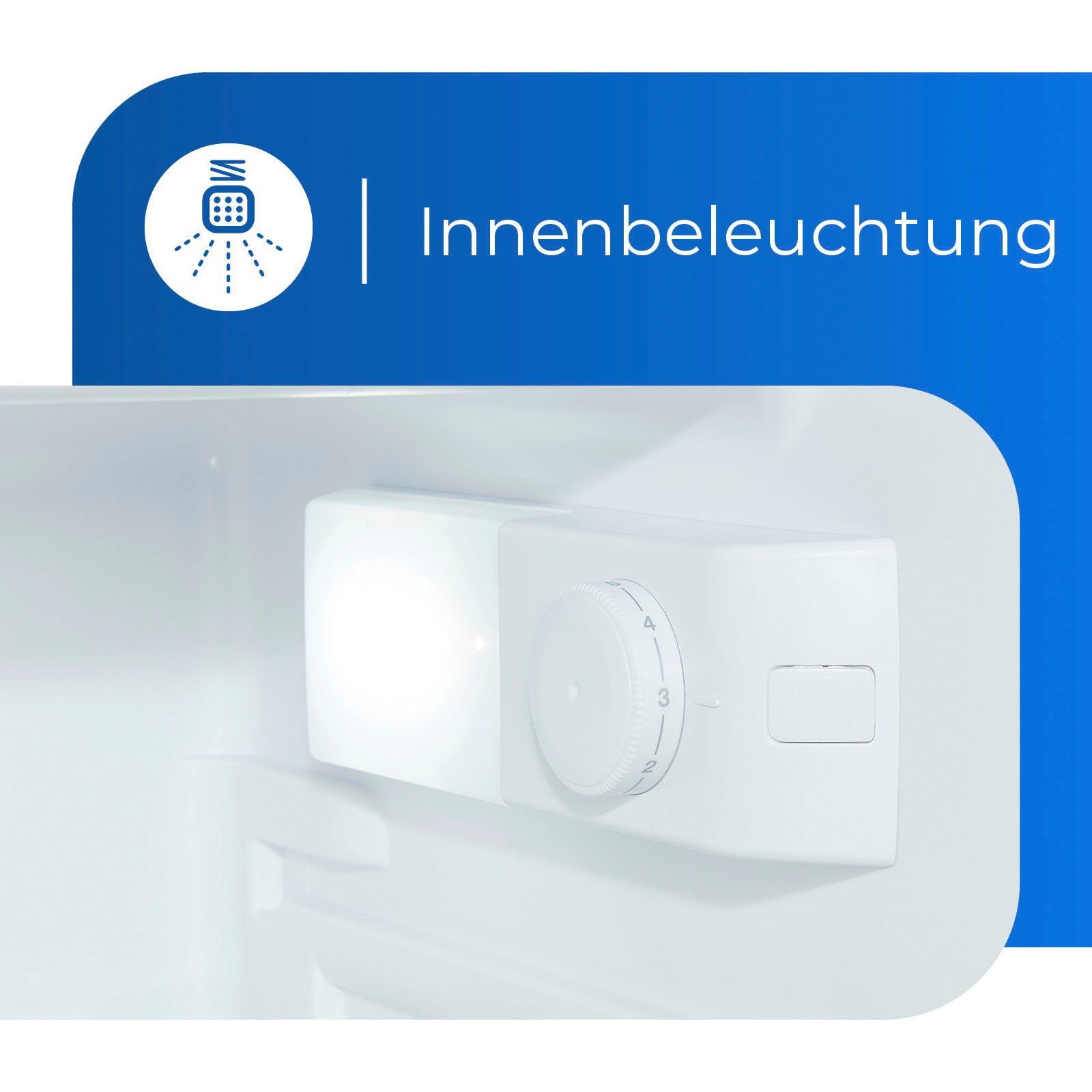 exquisit Einbaukühlschrank EKS131-4-E-040E, 88 cm hoch, 54 cm breit