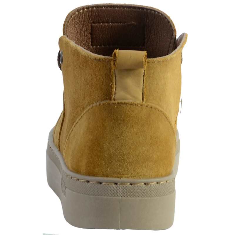 Baskets montantes cuir Safari