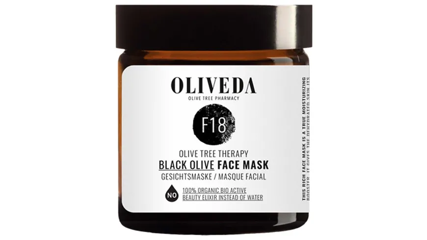 OLIVEDA Maske von schwarzen Oliven 60 ml