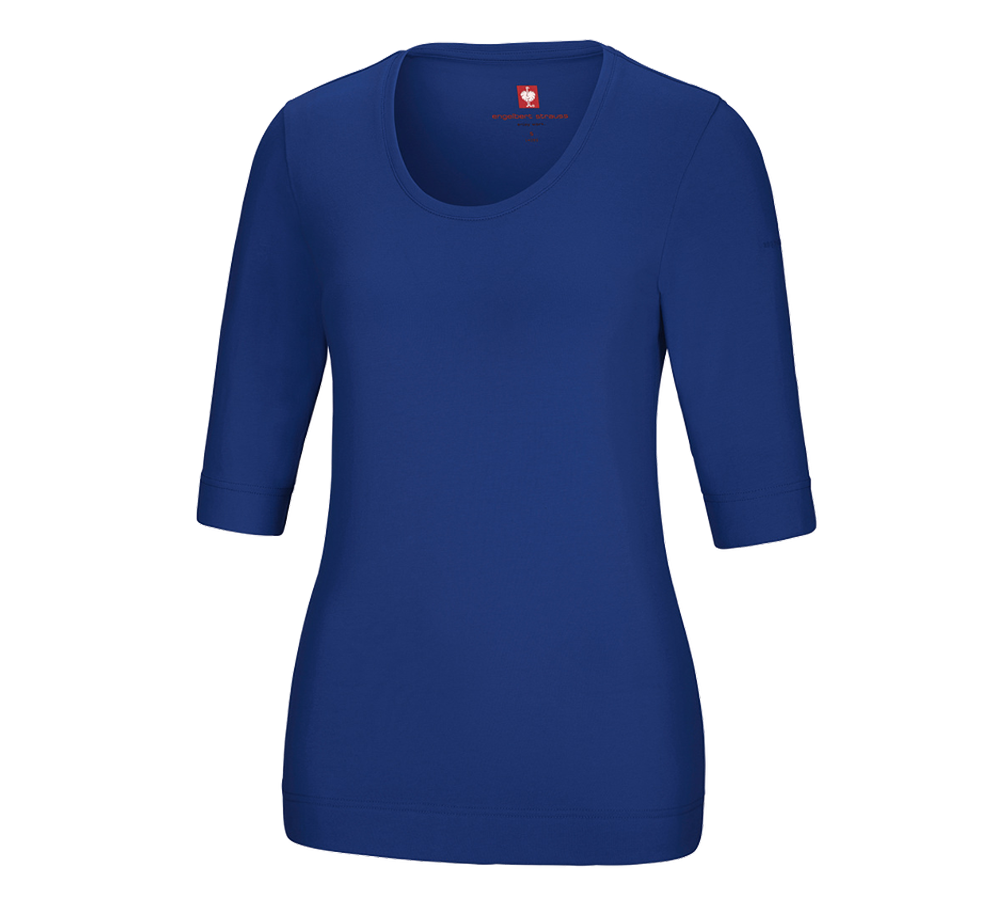 e.s. Shirt 3/4-Arm cotton stretch, Damen
