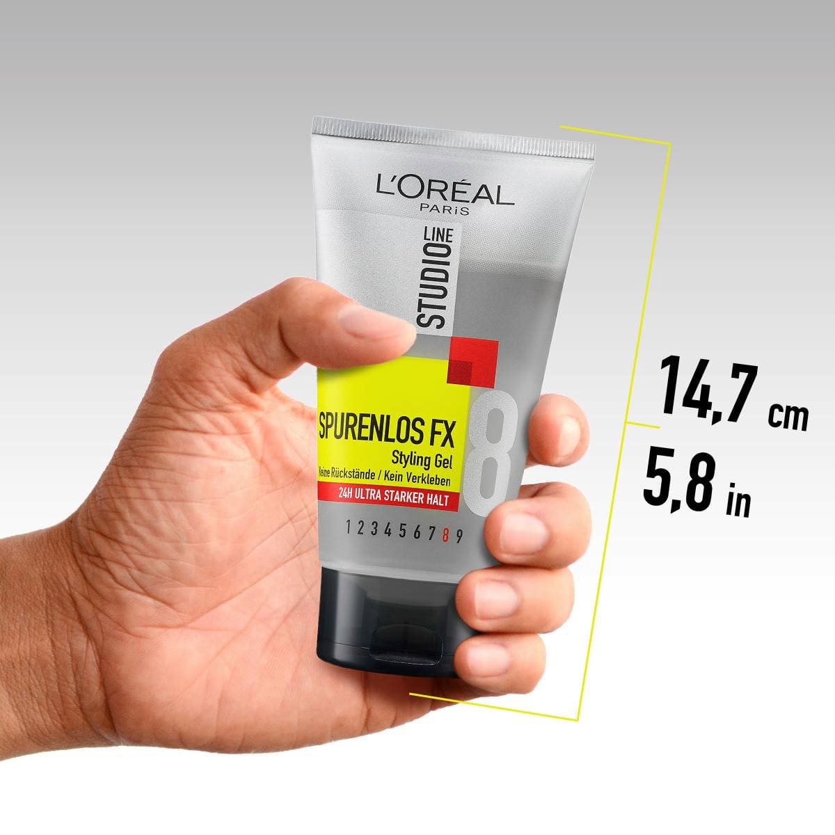 Haargel Spurenlos FX Ultra Starker Halt, 150 ml