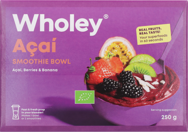 Wholey Bio Acaí Bowl