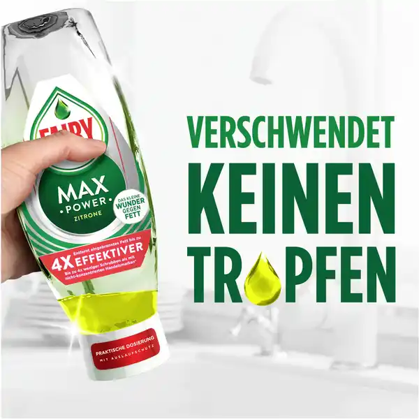 Handspülmittel Konzentrat Max Power Zitrone Treuegröße