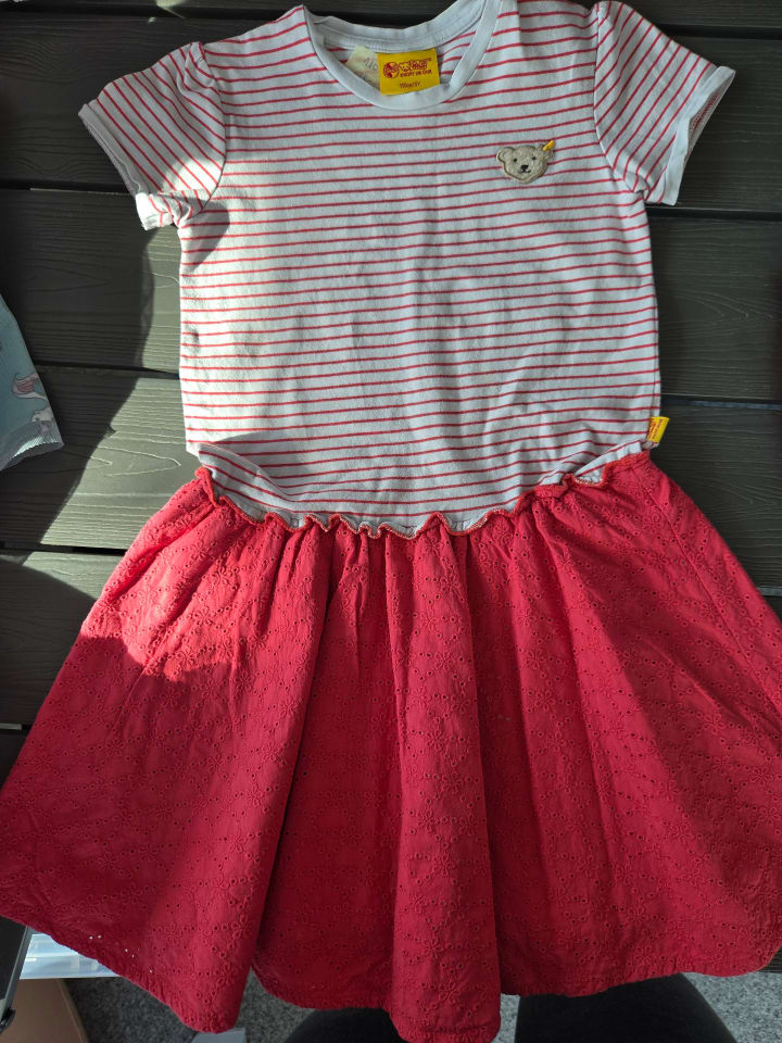 Steiff Kleid in Pink günstig kaufen 110