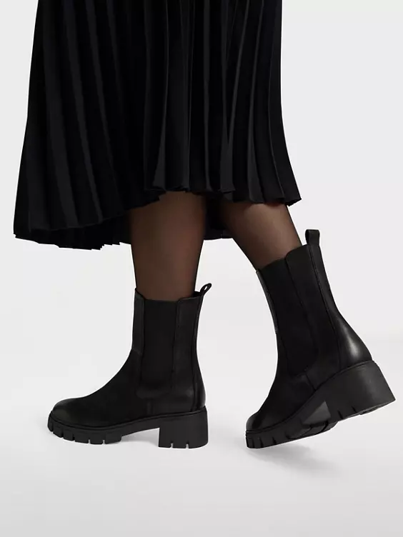 5th Avenue Leder Chelsea Stiefelette