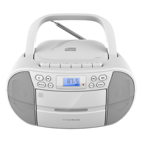 Tragbare Boombox CB-1, weiß