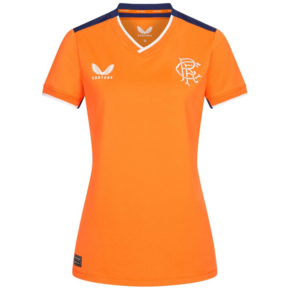 Glasgow Rangers FC CASTORE Damen Ausweich PRO Trikot TF0542NS-ORANGE