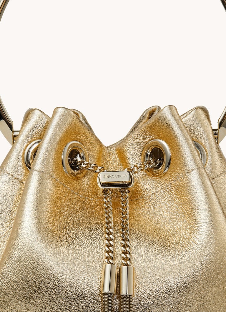 Geantă de mână Jimmy Choo Bon Bon din piele de miel