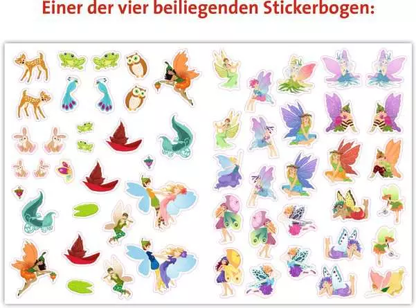 Mein Stickerspaß: Elfenballett