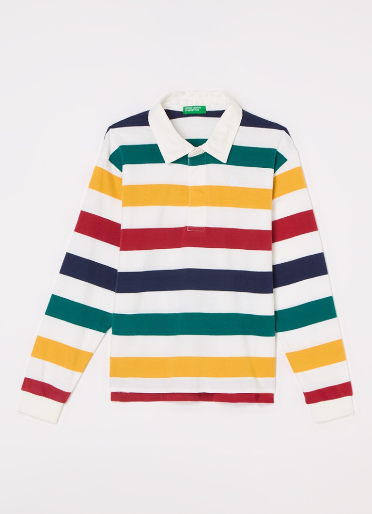 Benetton polo majica s prugastim printom