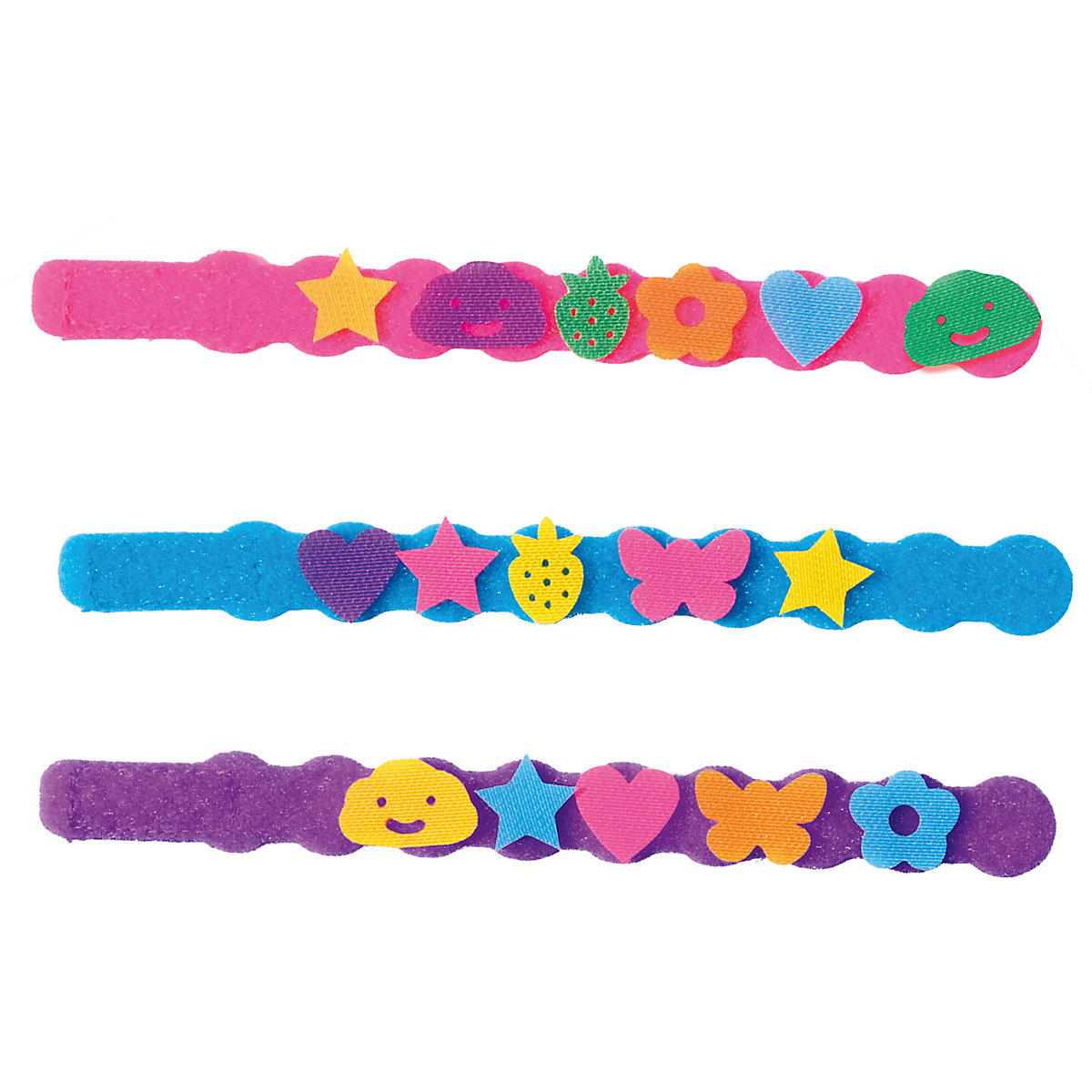 Klettband Armbänder