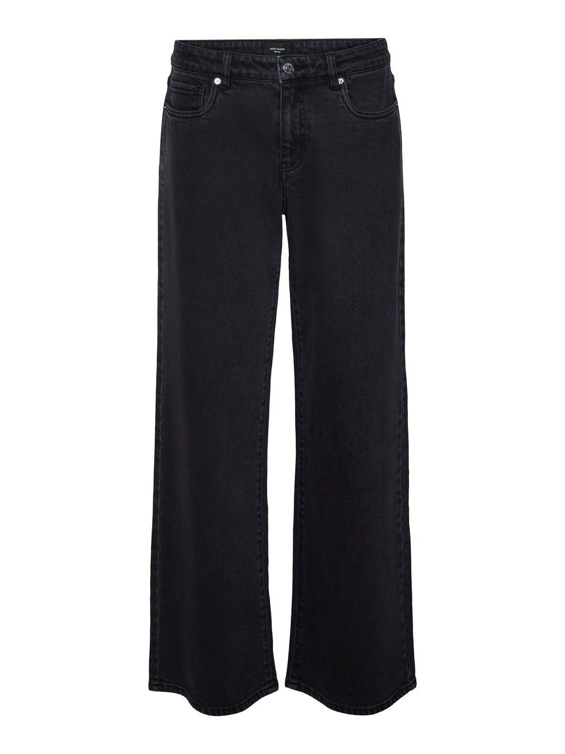 VMFAITH Niedrige Taille Weit geschnitten Jeans