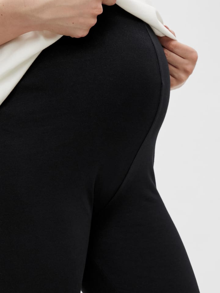 mama licious Umstands Leggings 2-er Stück Set MLSANNI in Schwarz günstig kaufen