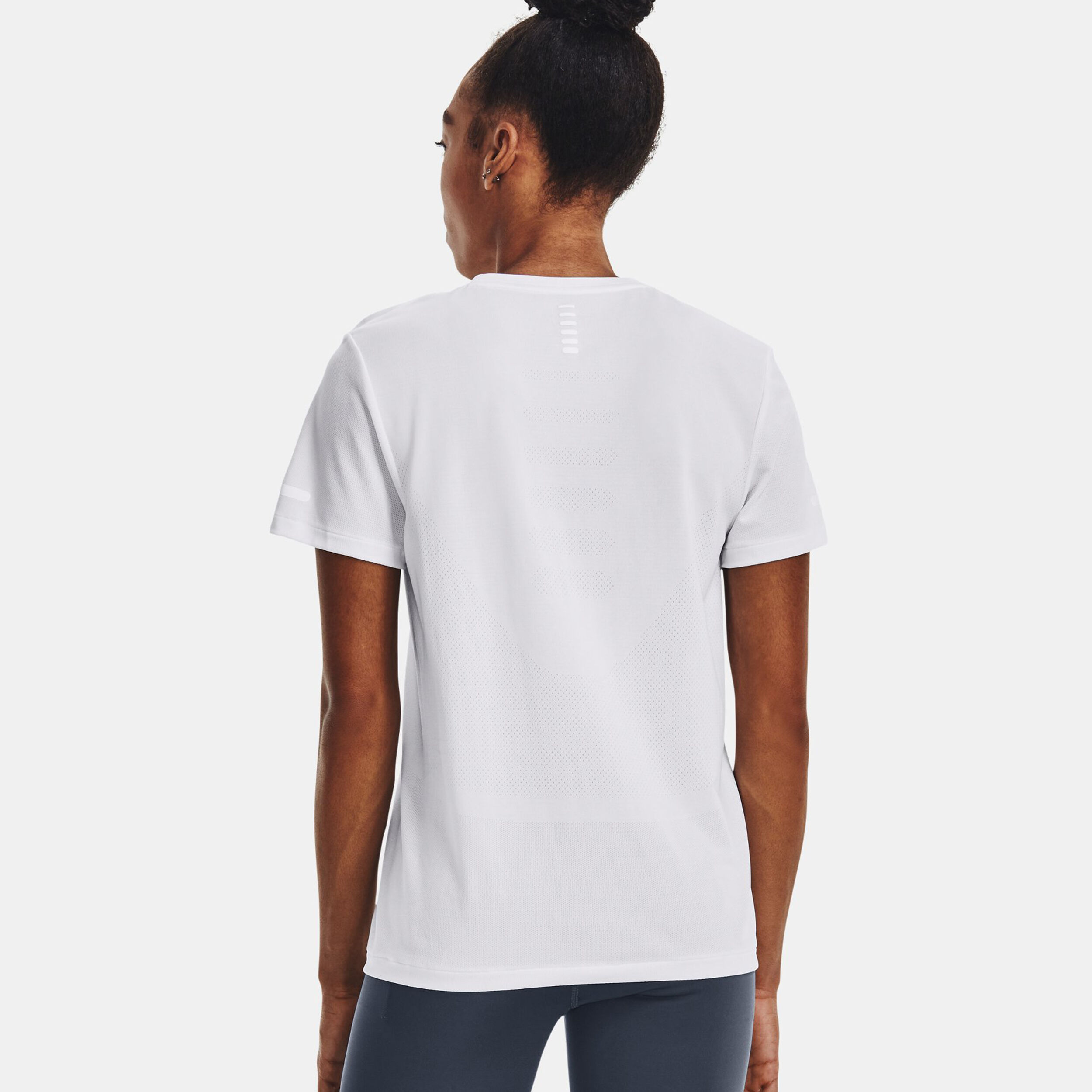 Seamless Stride Laufshirt Damen - Weiß