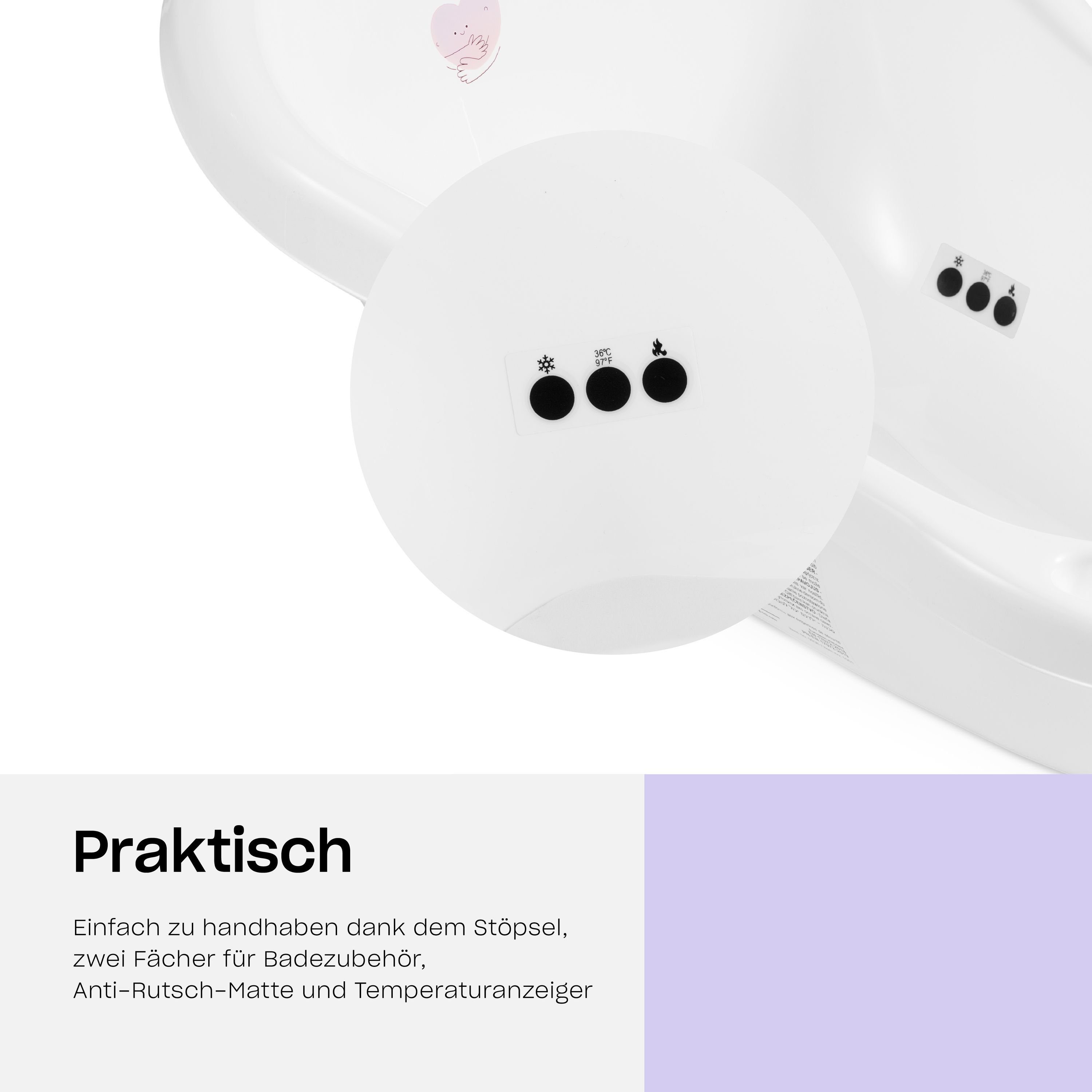 Hylat Baby Babybadewanne Produkte für Kinder, (Set)