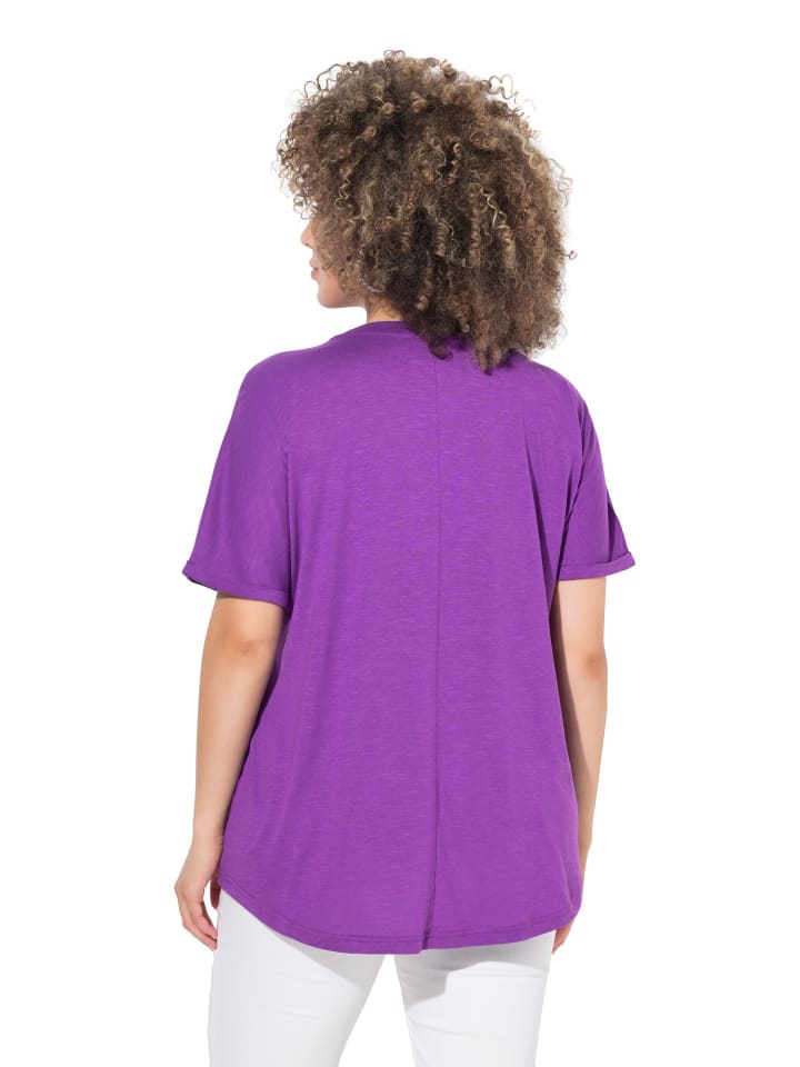 Ulla Popken Shirt in lila günstig kaufen