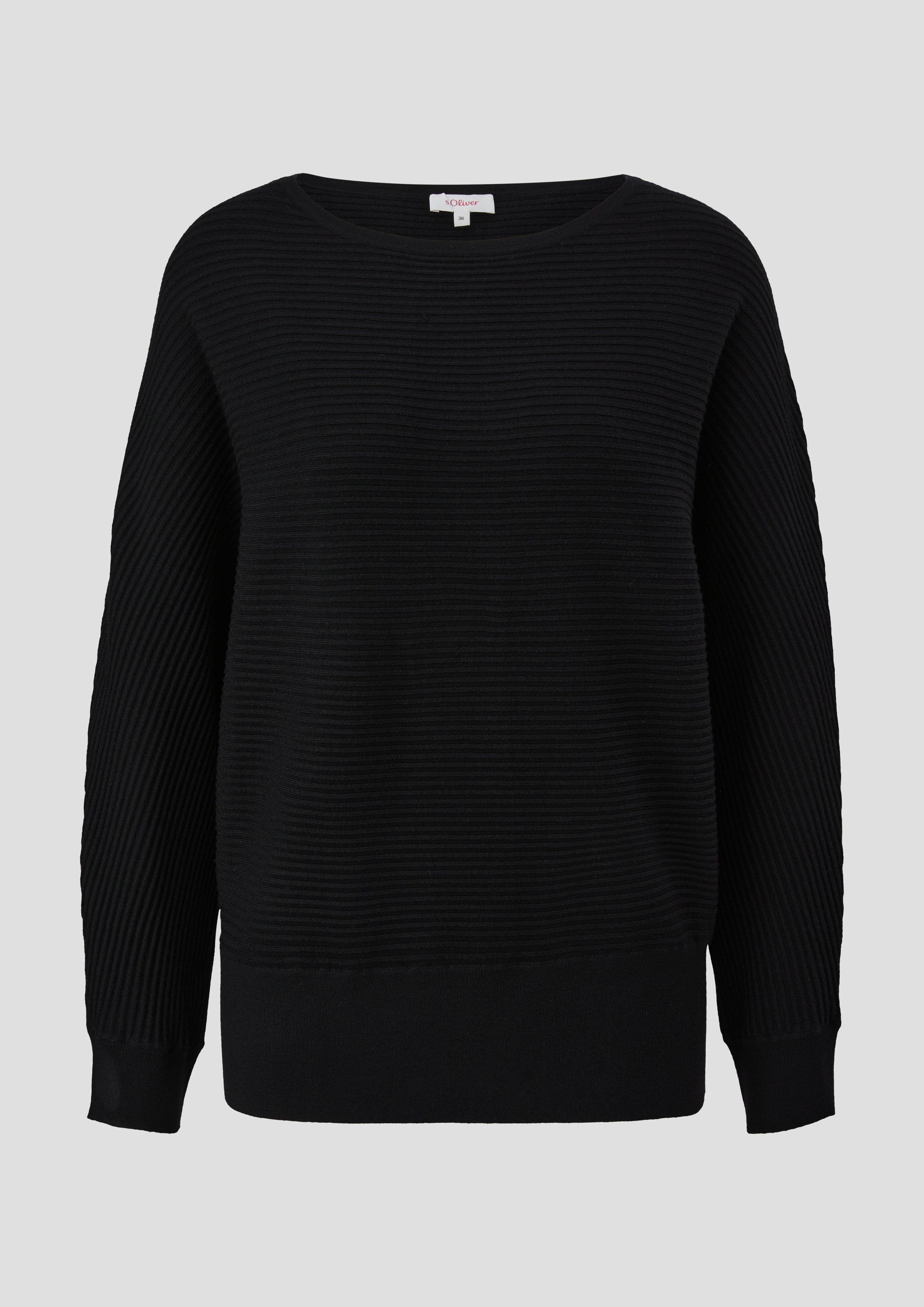 Strickpullover mit Fledermausärmeln  2140562-9999