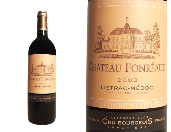 Château Fonreaud Rouge 2003 Bordeaux Listrac