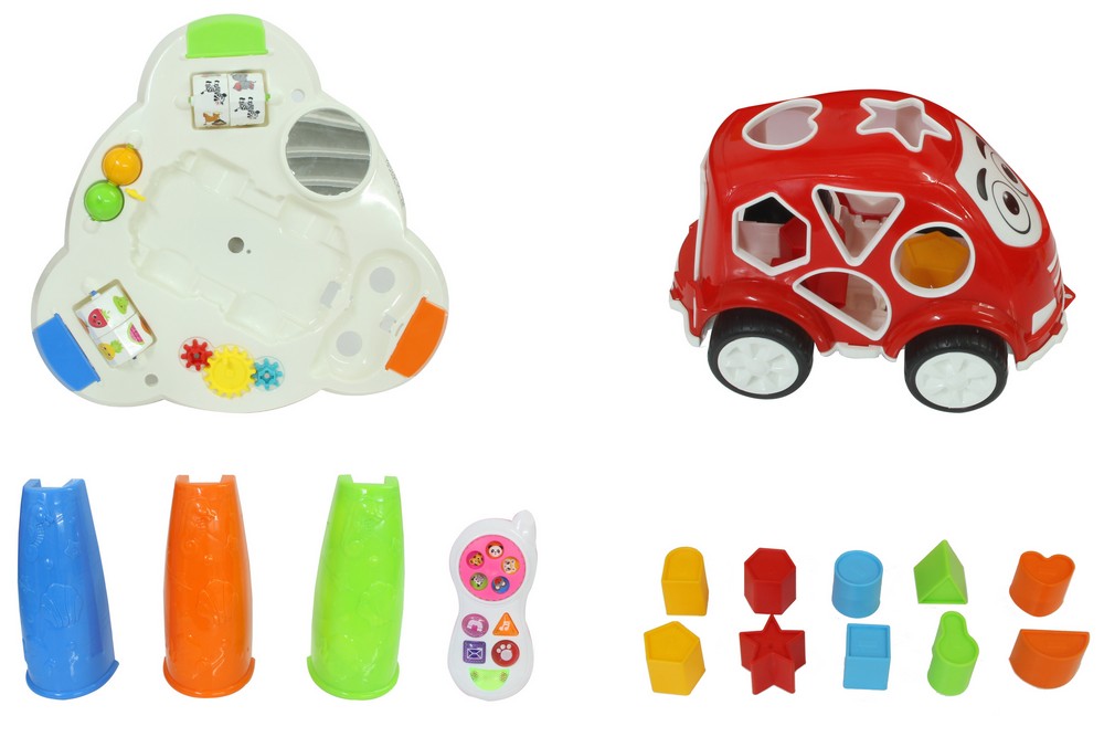Jamara e.K. JAMARA-460951-Spieltisch mit Formauto und Handy