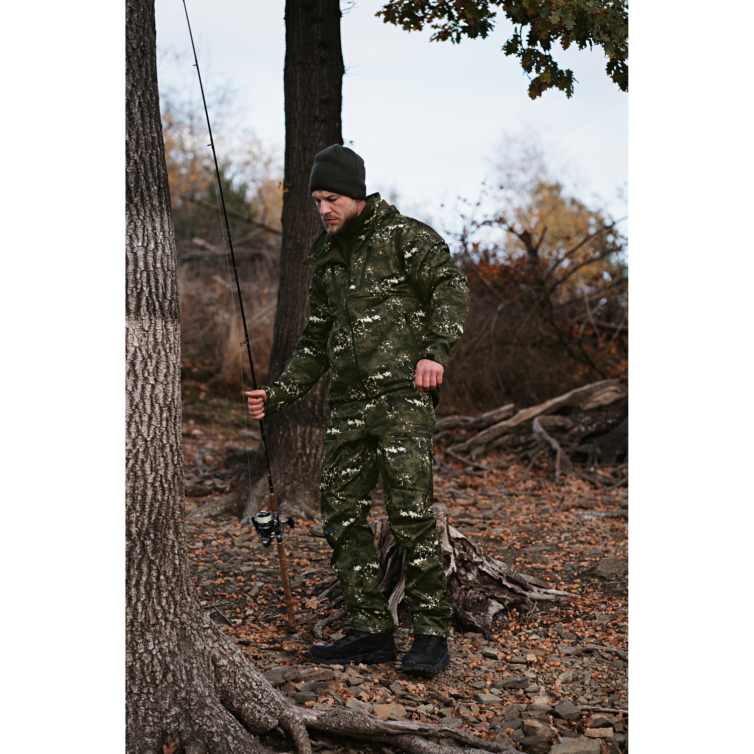 il Lago Prestige Herren Funktionsjacke Shawk (camou)