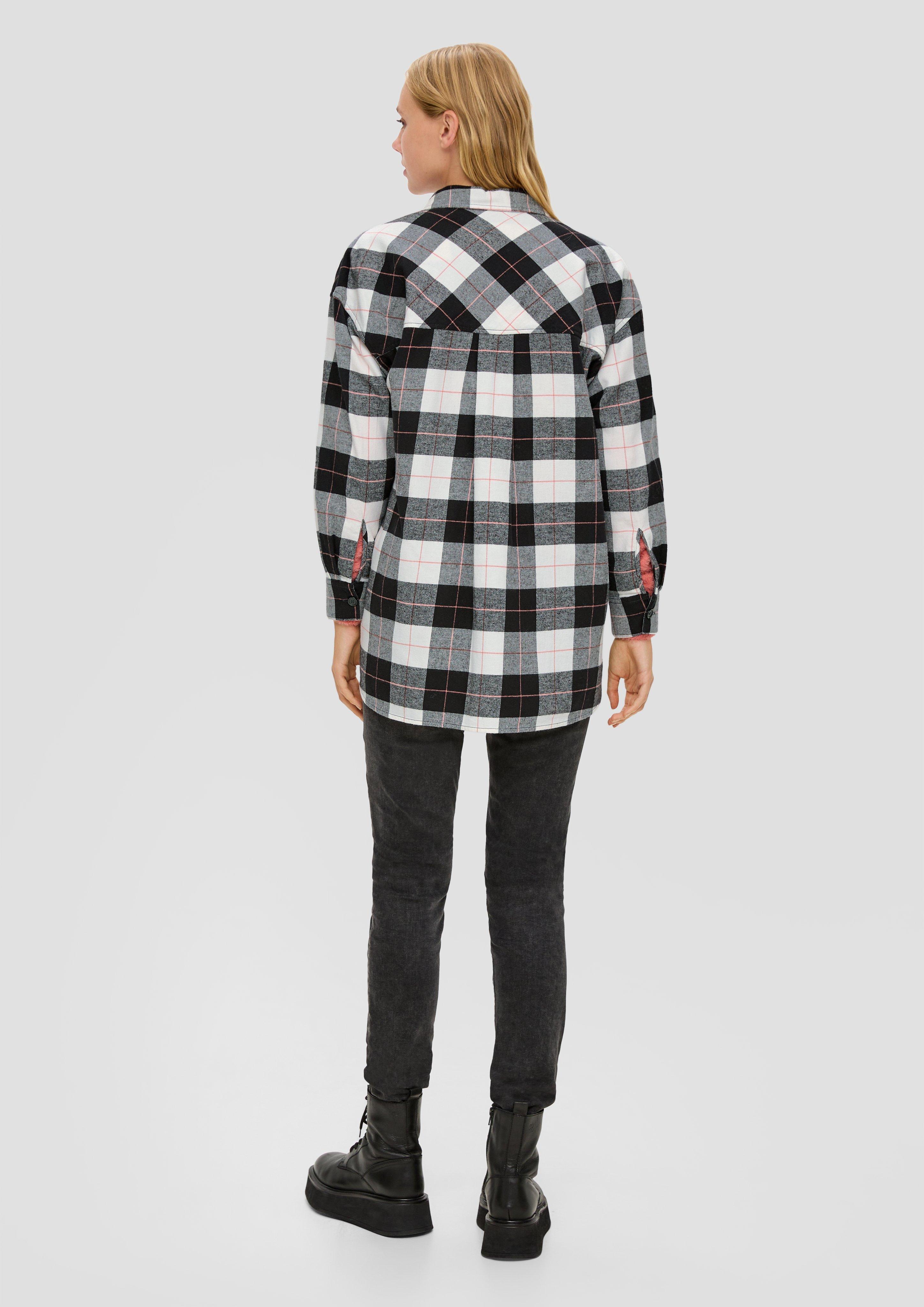 Twill-Bluse mit Pattentaschen  2134565-02N0