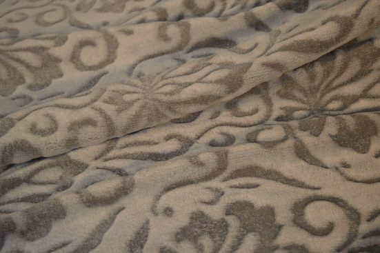 Kinzler Wohndecke Ornamente „Kaschmirtouch“ mit Hoch-Tief Effekt