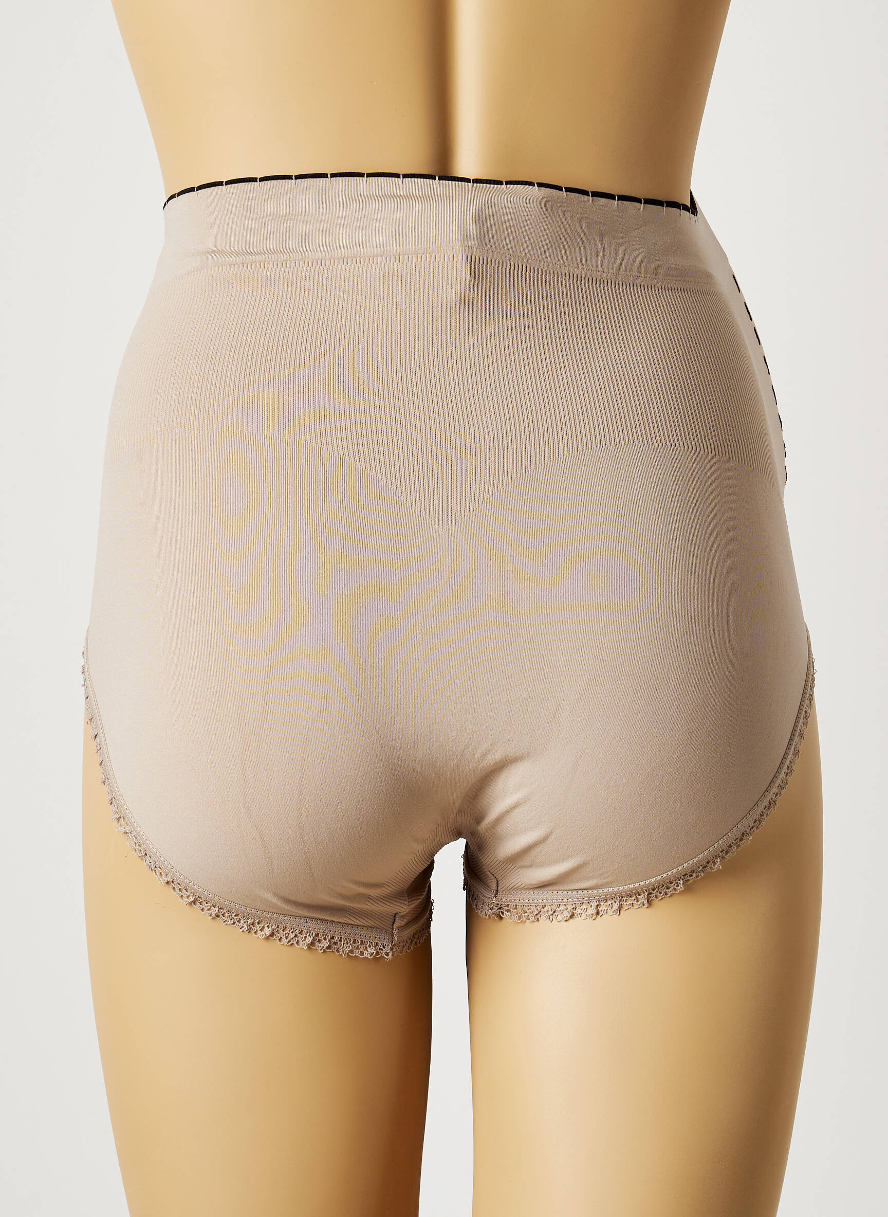 Cache Coeur Lingerie Maternite Femme couleur beige