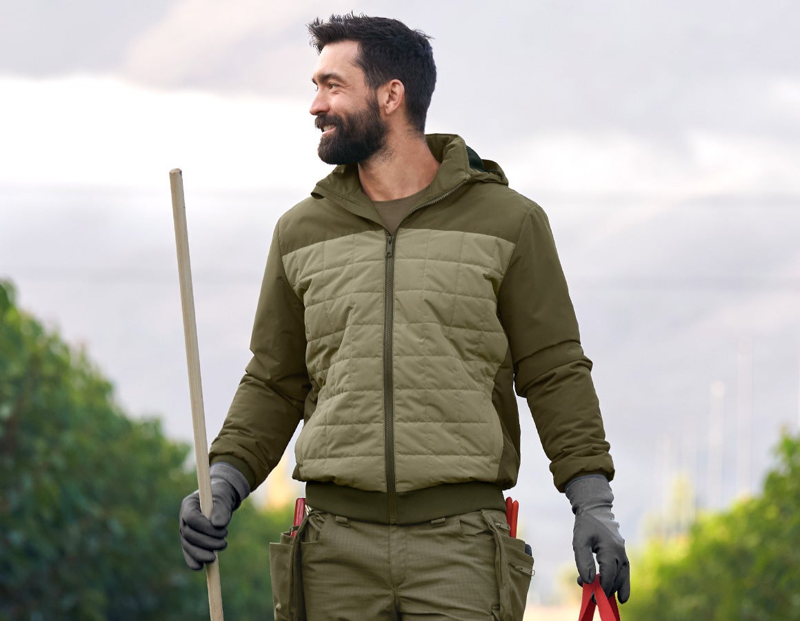 Kapuzen-Pilotenjacke e.s.concrete